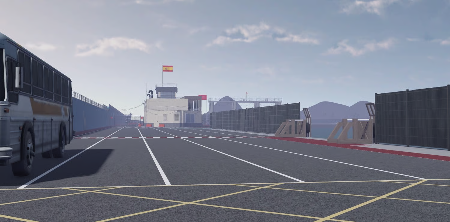 Ocean views and island scenery in a Roblox maritime map
