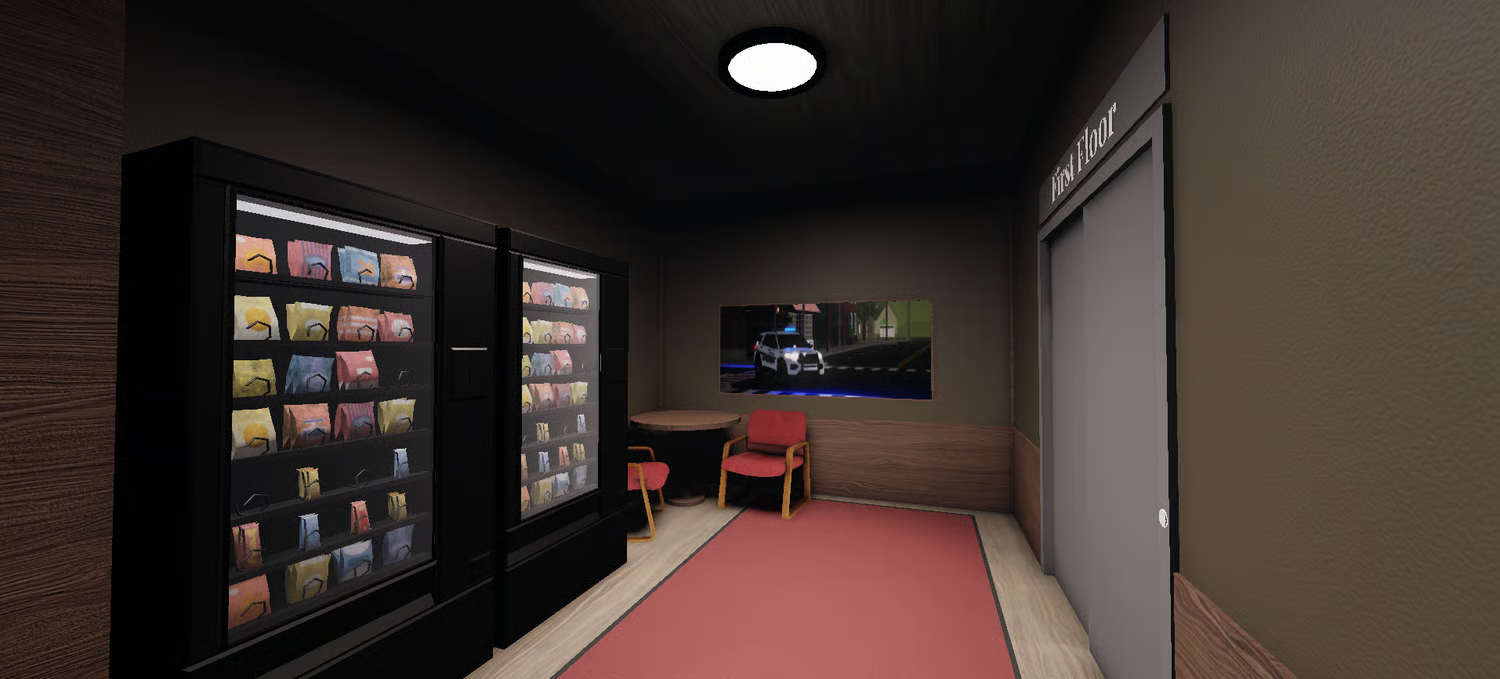 Versatile interiors for workshops and events in Roblox