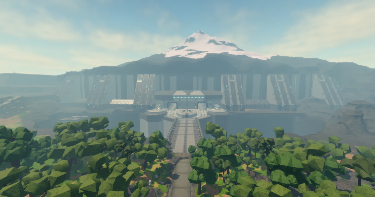 Roblox sci-fi map designed for roleplay and social activities