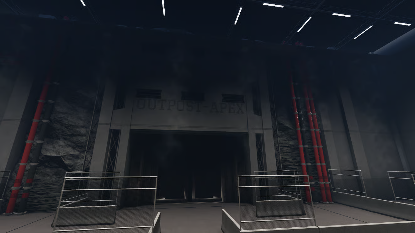 Laboratory rooms with high-detail textures in Roblox