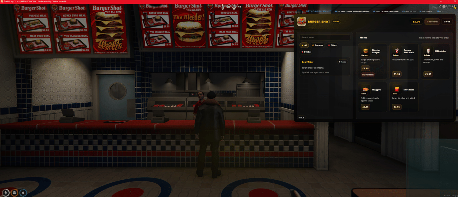 Burgershot Shop Script.