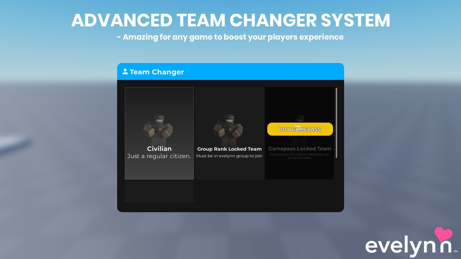 Advanced Team Changer - Payhip