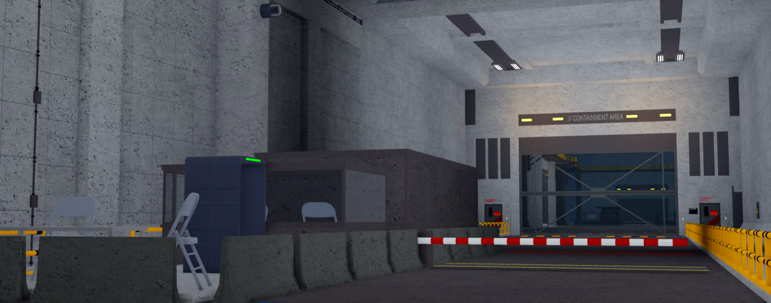 Command and control center within a Roblox SCP facility
