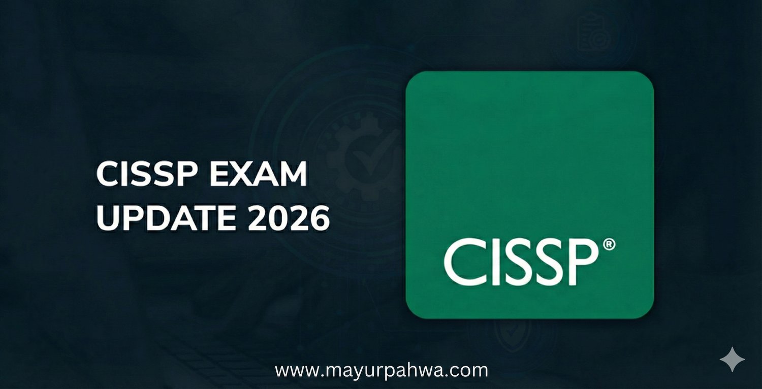 CISSP exam update 2026