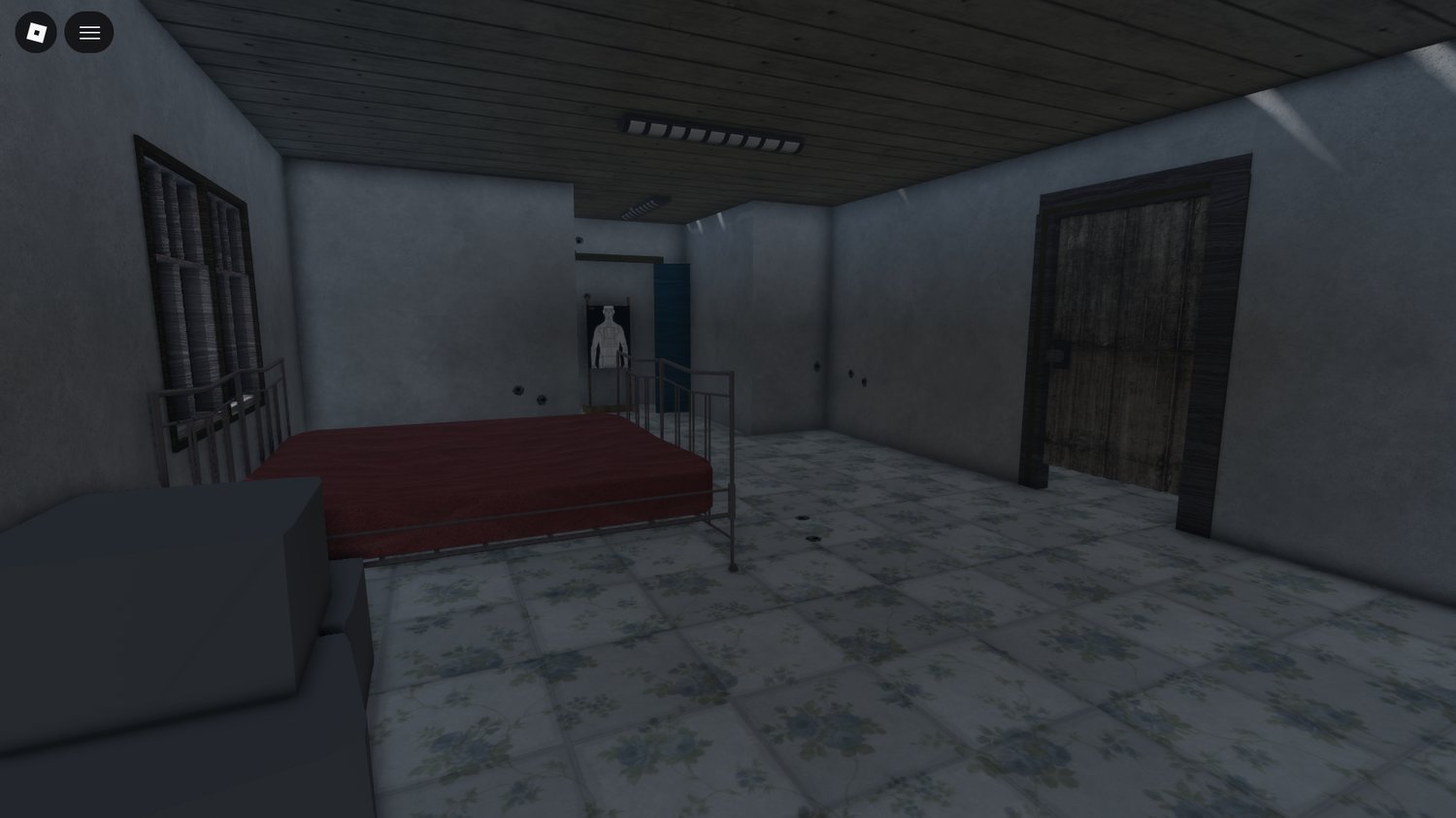 Hangar-based training environment with realistic scale in Roblox