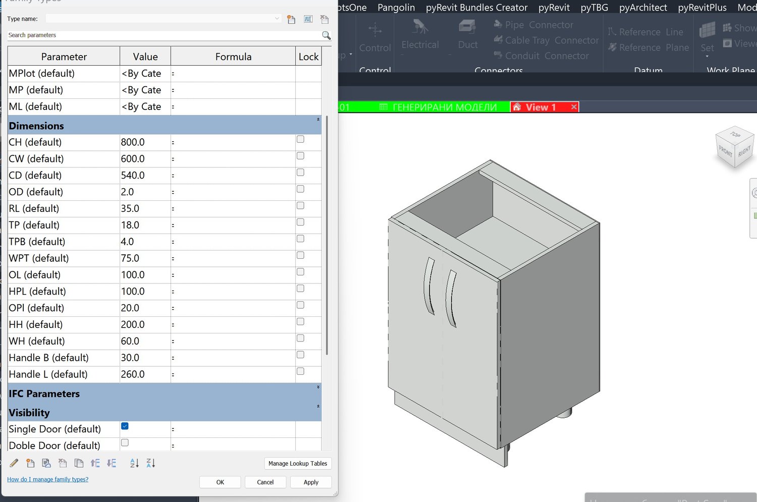 Revit Base Cabinet Fully Parametric Family - Payhip