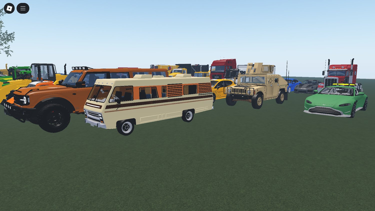 Civilian and luxury cars included in Roblox vehicle pack