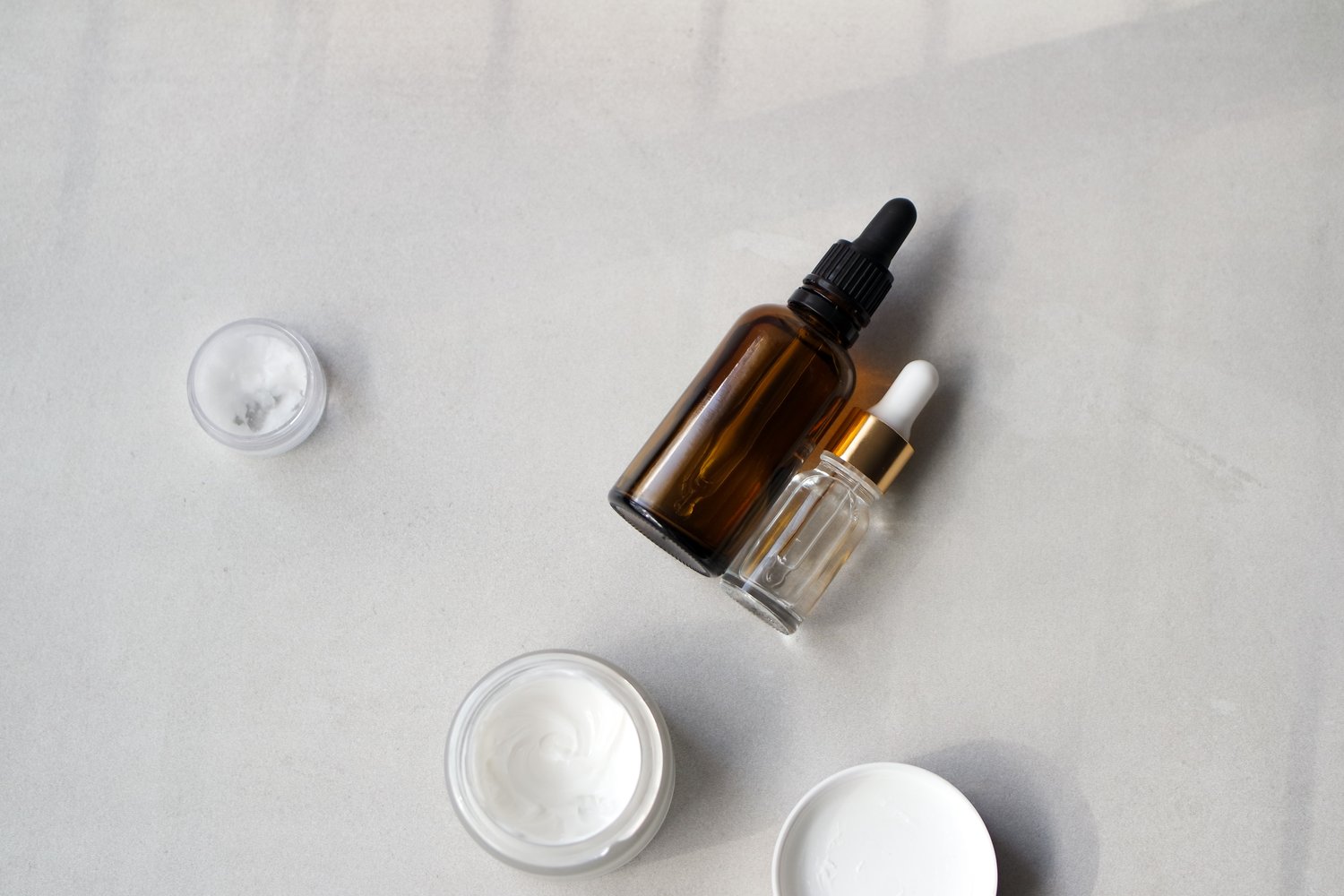 Skin care products for dark spots routine with body usage