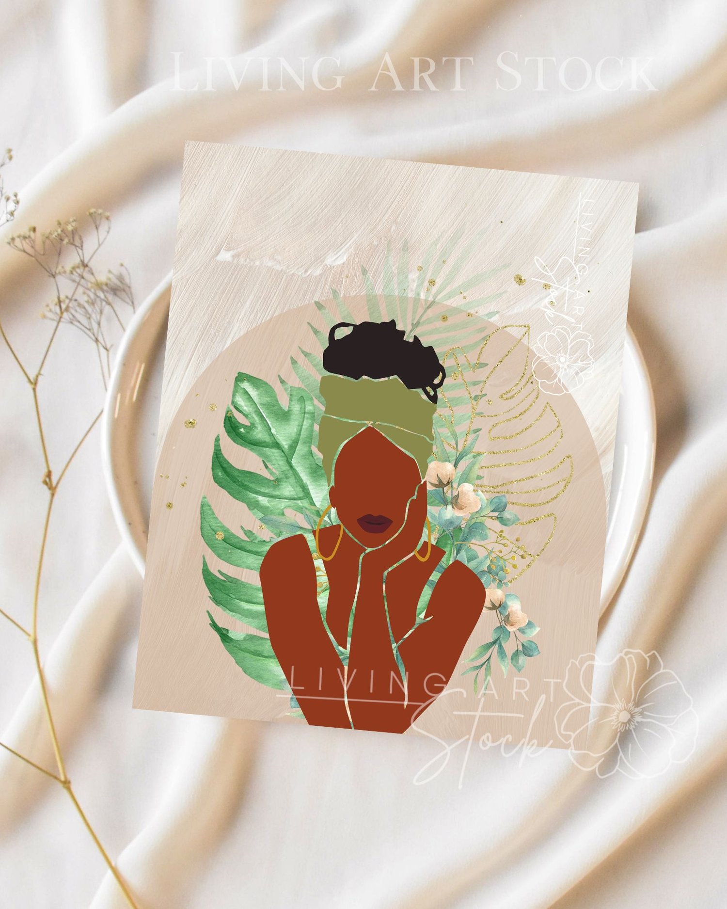 Black women greeting cards
