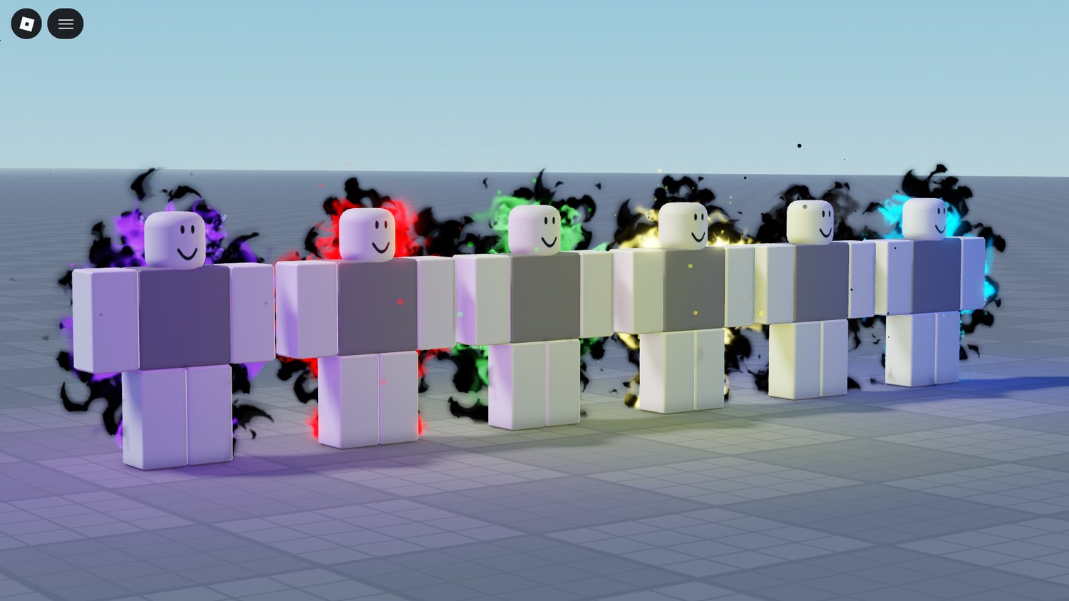 Pulsing energy effect on a player in Roblox