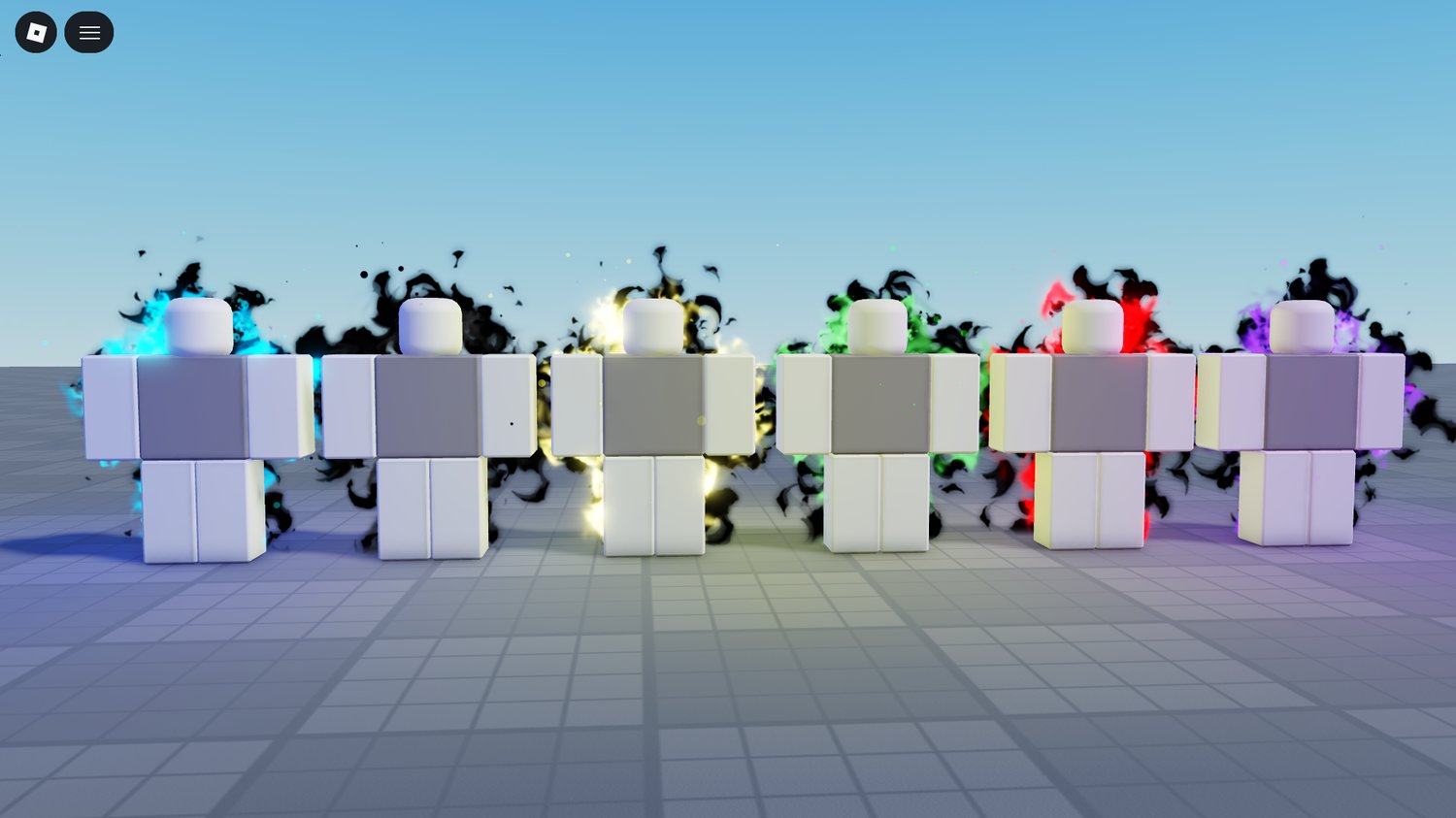 Color-customizable aura effect on player avatar