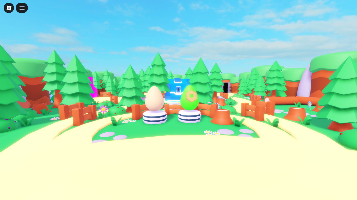 Terrain and environment ready for scripting in Roblox