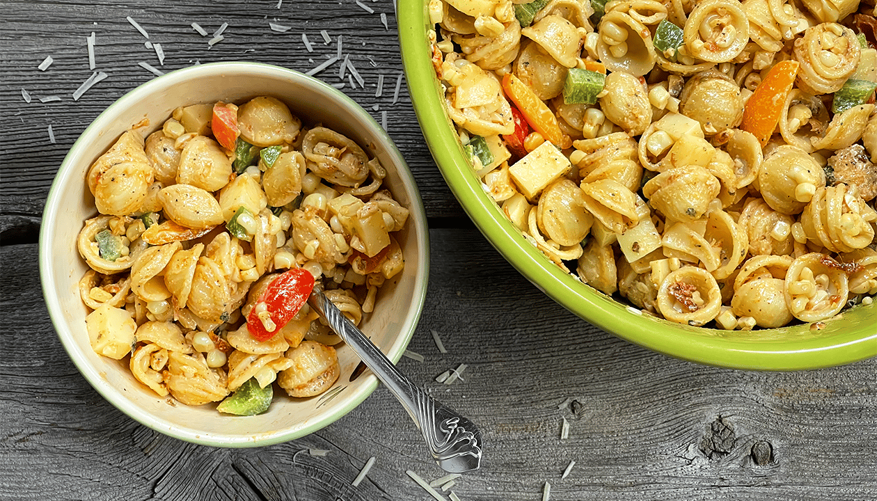 Street Corn Pasta Salad recipe by Terra Kelly