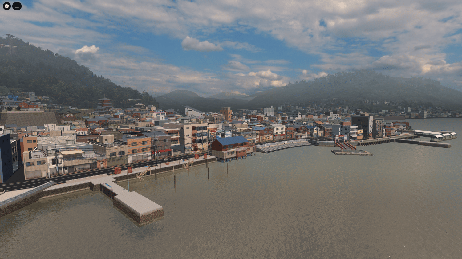 Roblox Japanese city map inspired by Onomichi