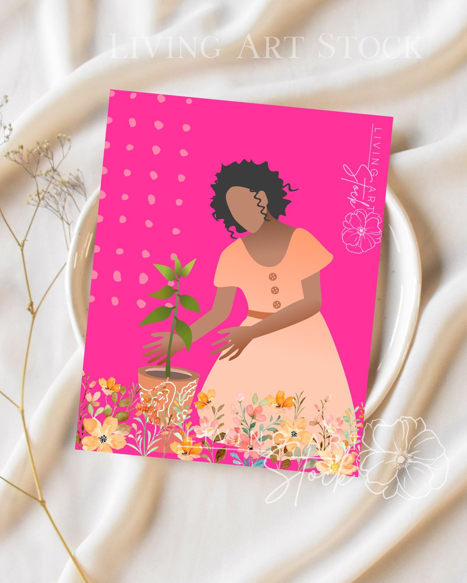 printable stationery for black women