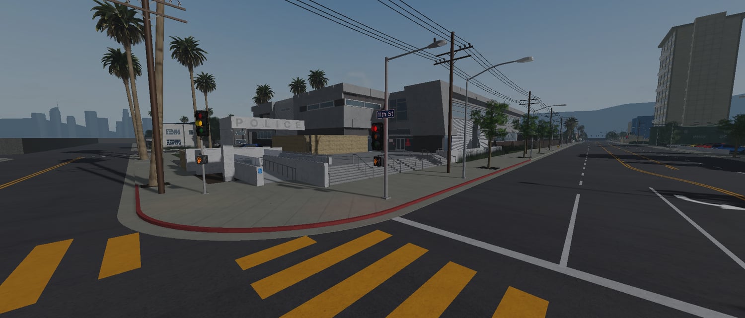 Detailed Los Angeles cityscape designed for exploration Roblox