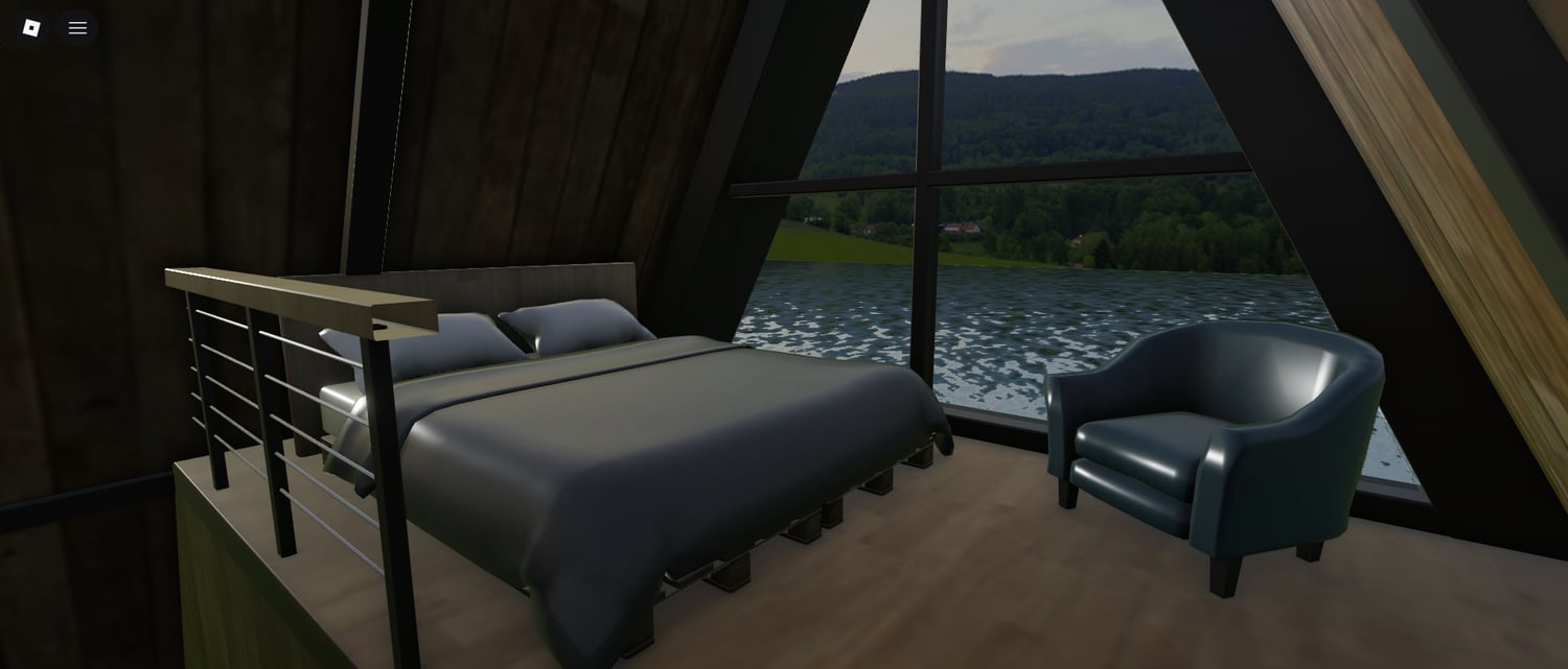 Warm and inviting home interior design Roblox