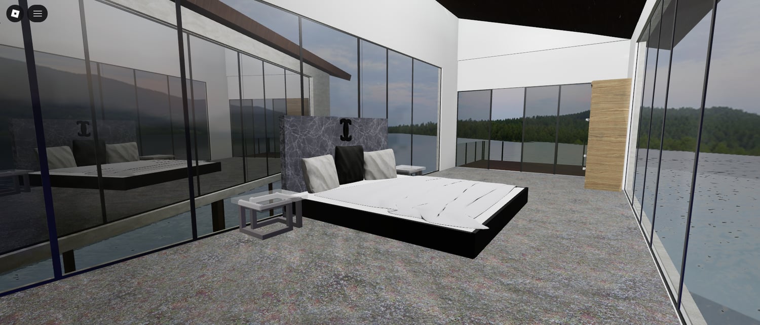 Interior rooms including living and dining areas Roblox