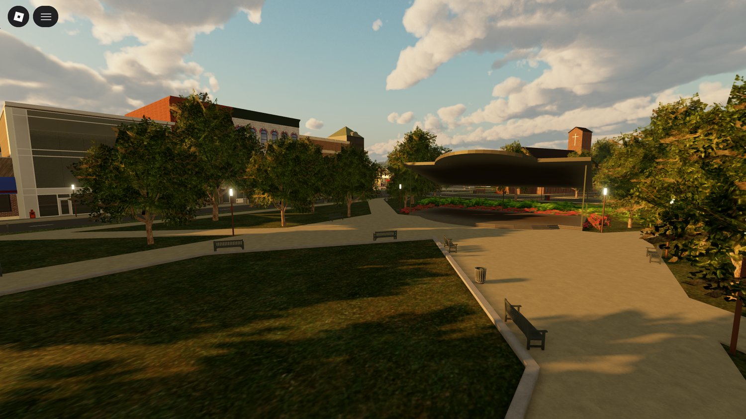 City streets and suburban areas in State of Michigan Roblox