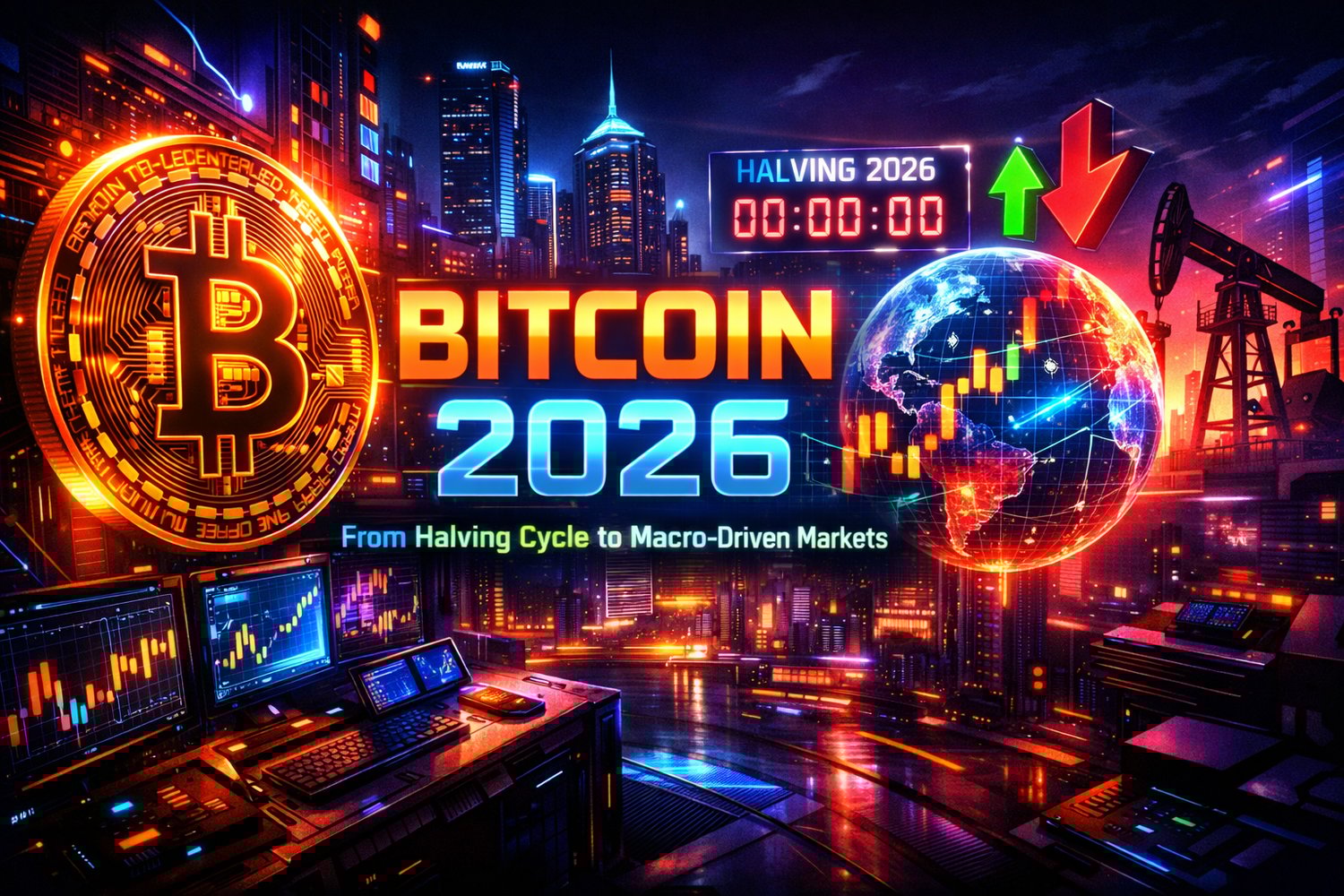Bitcoin 2026: From Halving Cycle to Macro‑Driven Markets