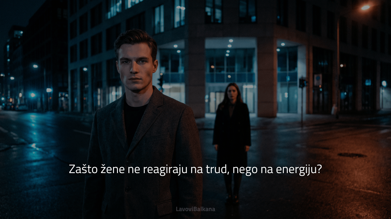 Zašto žene ne reagiraju na trud, nego na energiju?