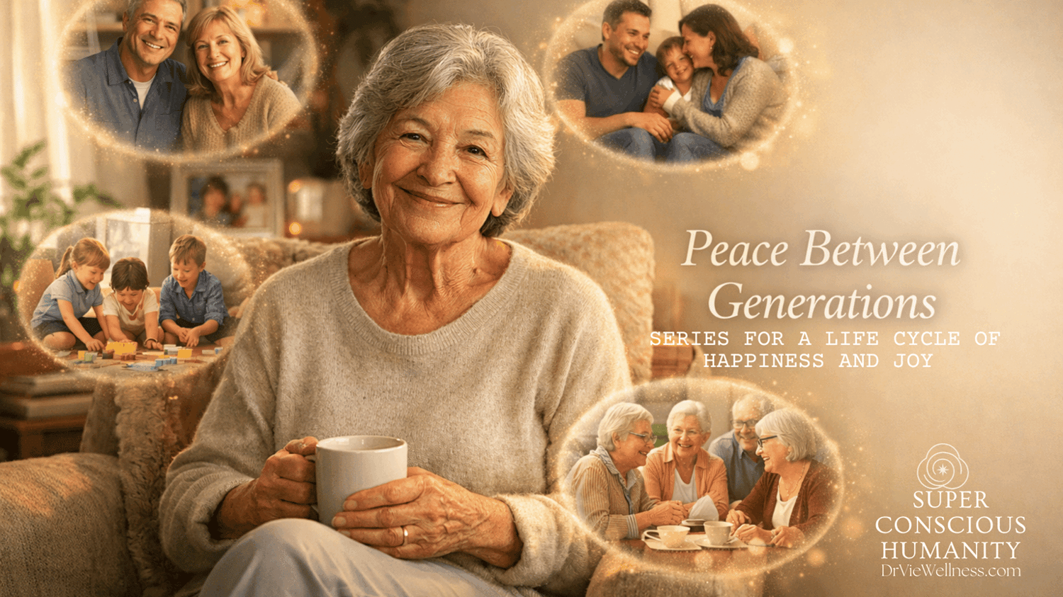 Peace between generations from baby to elder with Dr. Vie