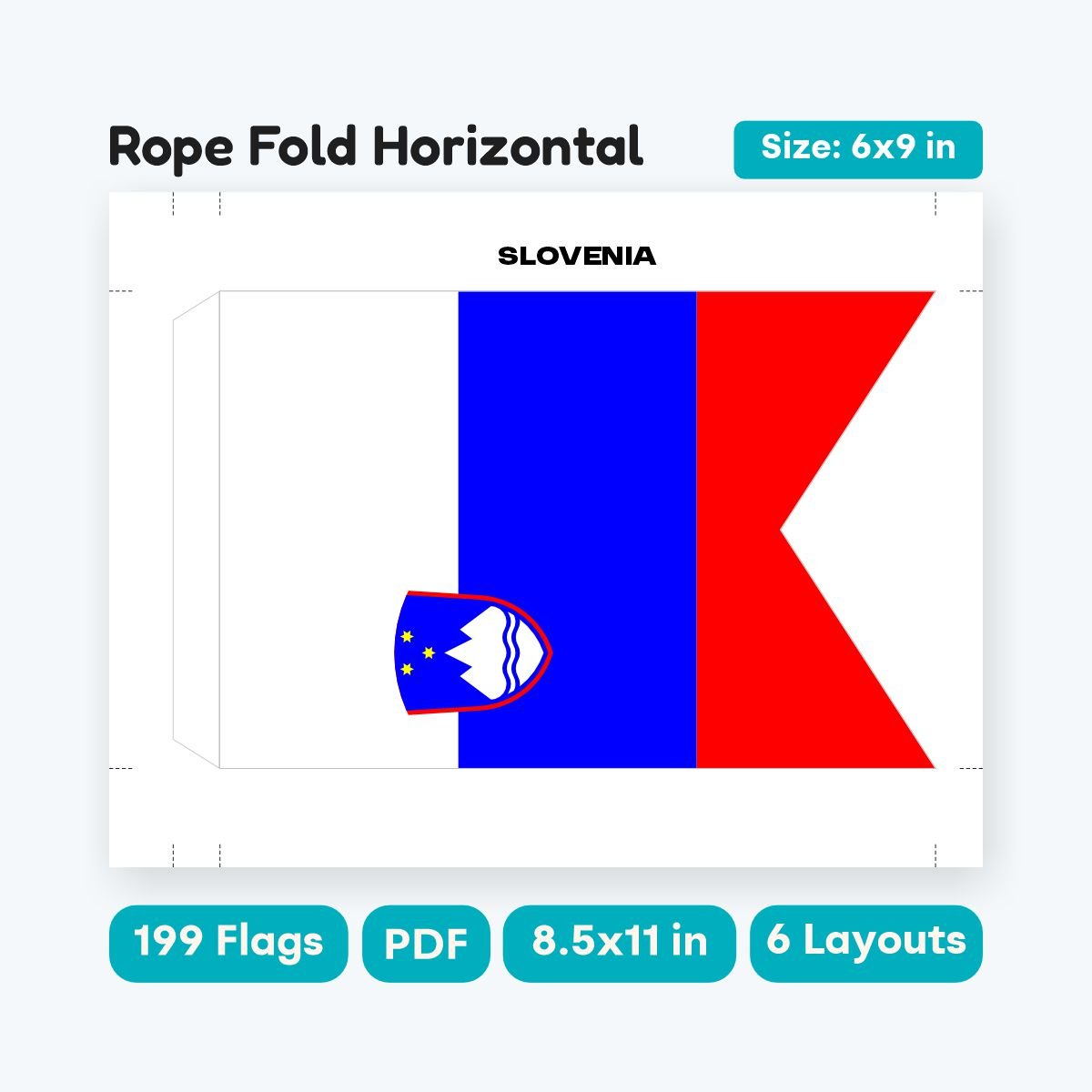 Rope Fold World Flags Swallowtail Garland Printable - fizzia.store