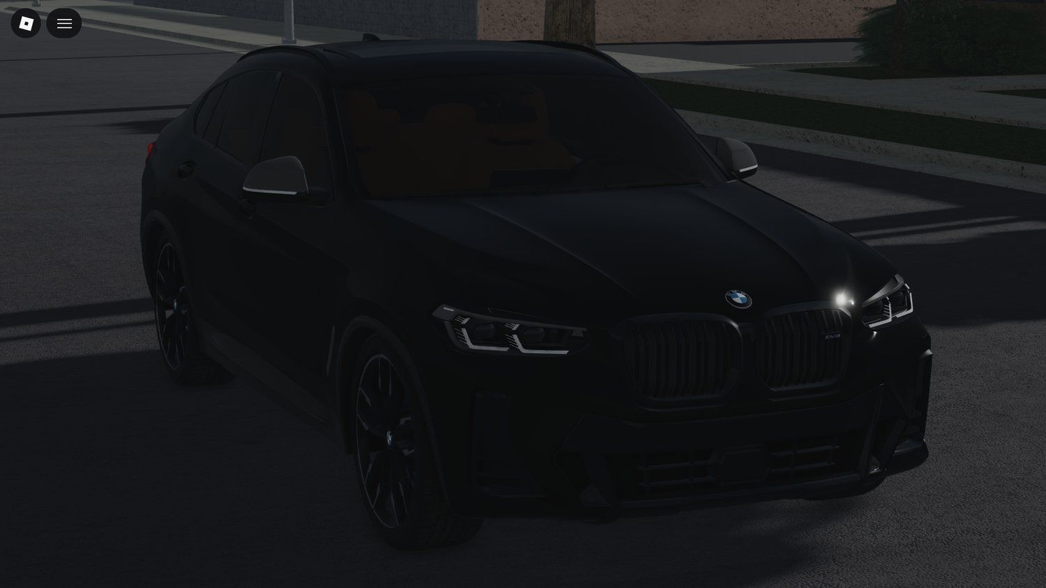 Sunroof visible on BMW X4 M40i in Roblox