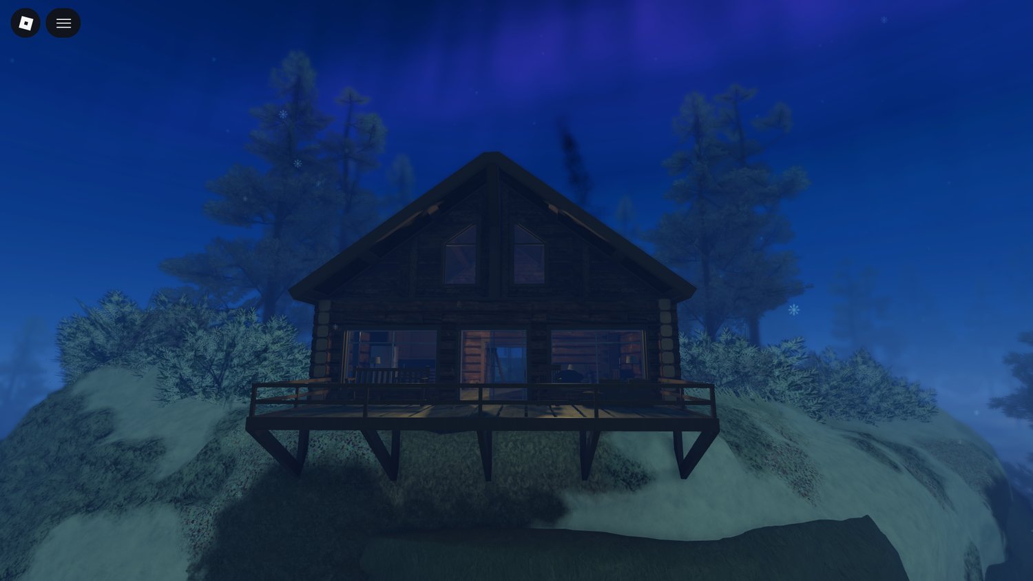 Wide view of ultra realistic North Pole map Roblox