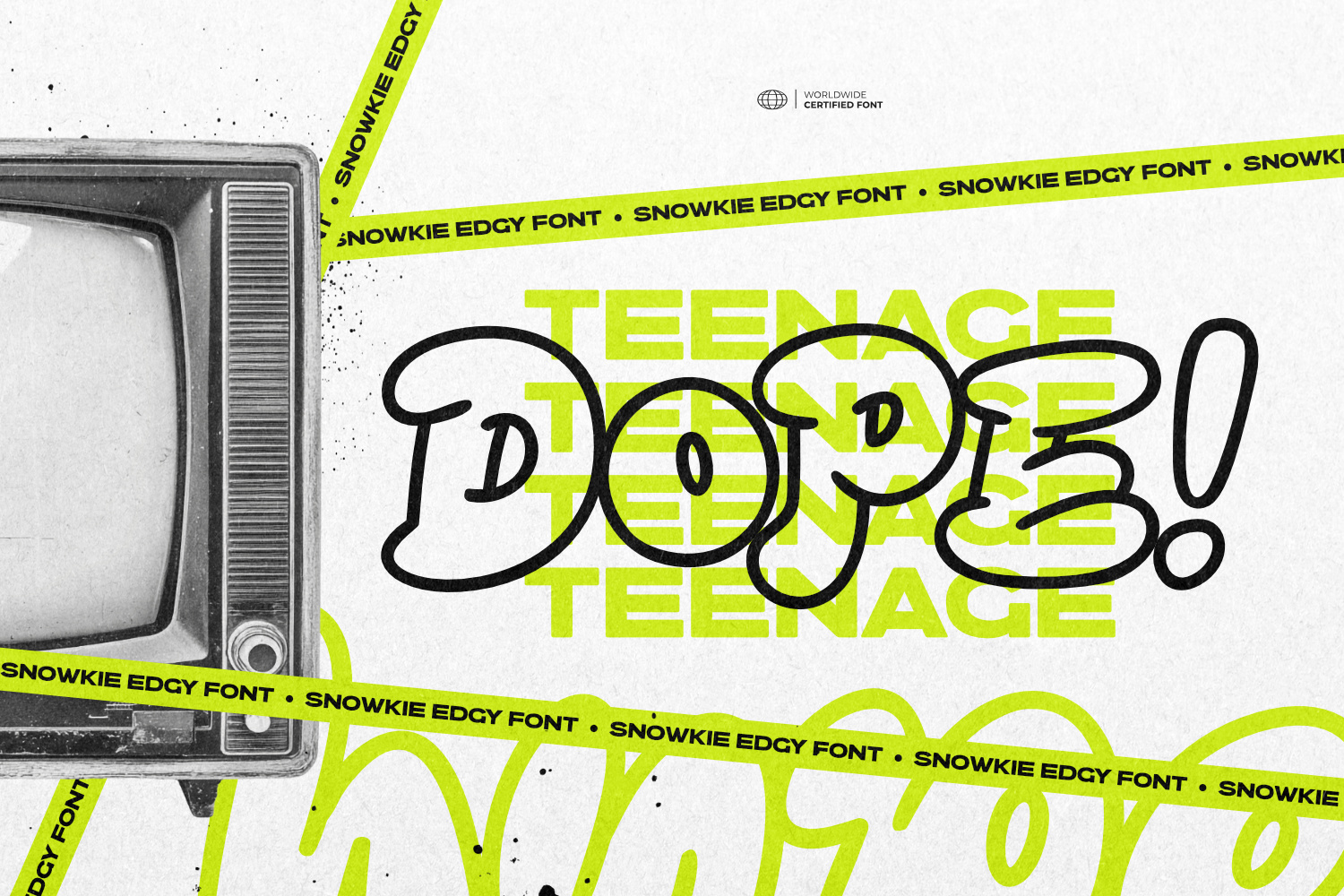 SnowkieFont, EdgyOutlineFont, StreetCultureFont, GraffitiStyleFont, HandDrawnOutline, UrbanTypography, DisplayTypeface, ExpressiveFont, RebelliousDesign, StreetArtTypography, CreativeTypography, ModernFontDesign, IndieFont, GraphicDesignAssets, Streetwear