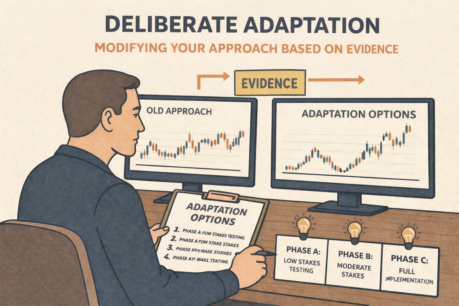Deliberate Adaptation: Modifying Your Approach Based on Evidence