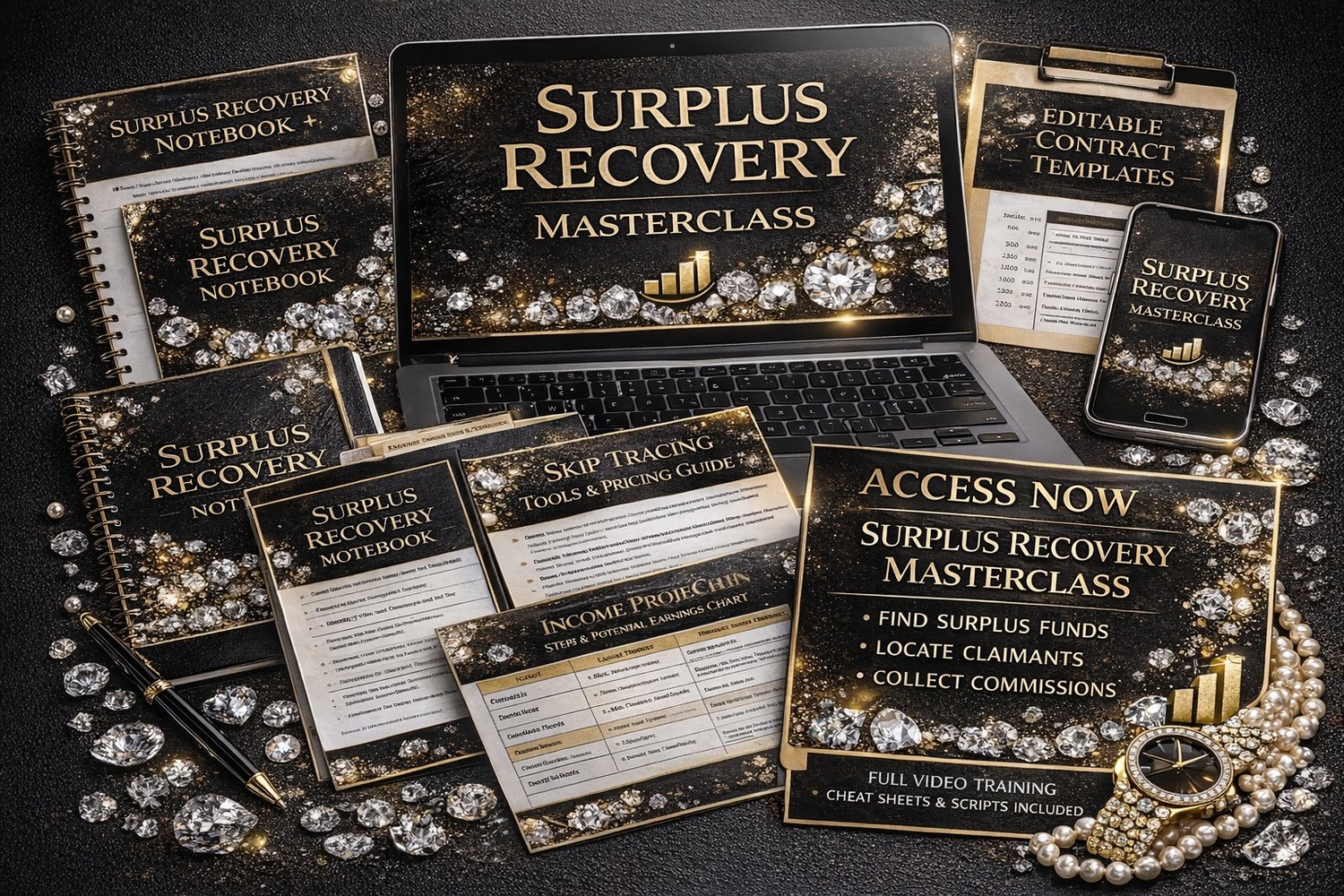 COPY OF Surplus Recovery Empire: Masterclass Business-In-A-Box - Payhip