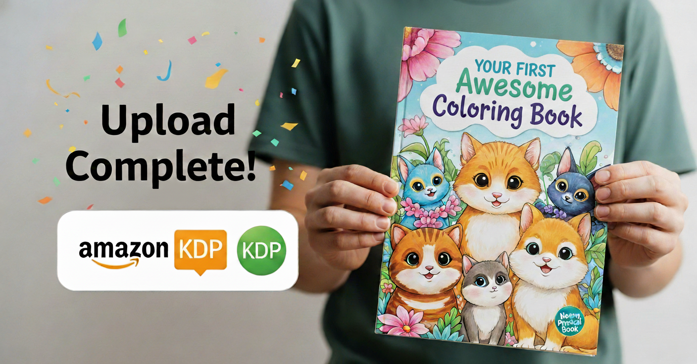 How to create coloring book to sell on KDP