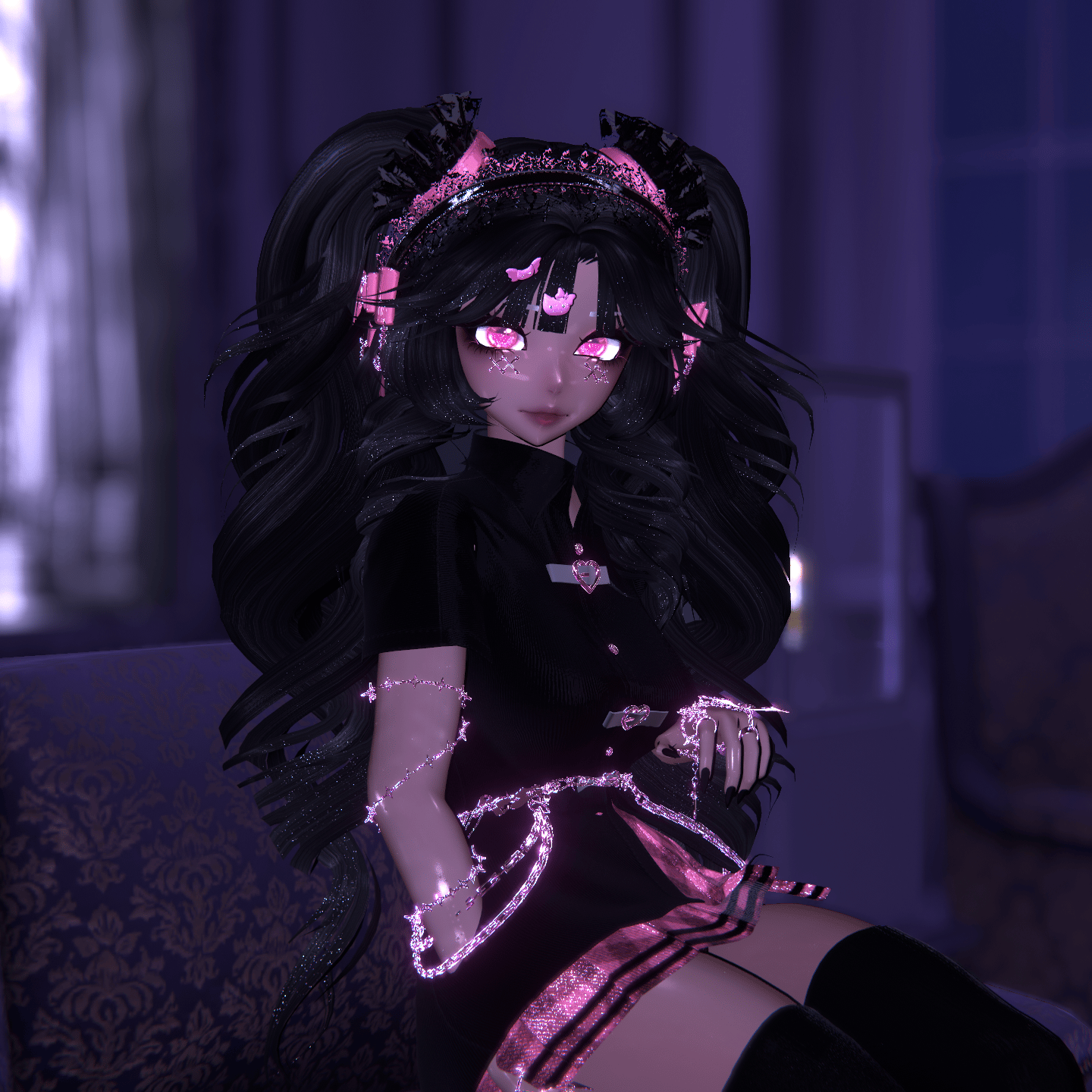 𝑻𝒘𝒊𝒍𝒊𝒈𝒉𝒕 𝑬𝒎𝒑𝒓𝒆𝒔𝒔: 𝕹𝖔𝖈𝖙𝖆𝖗𝖎𝖆 || (PC ONLY) - VRCFT - Payhip