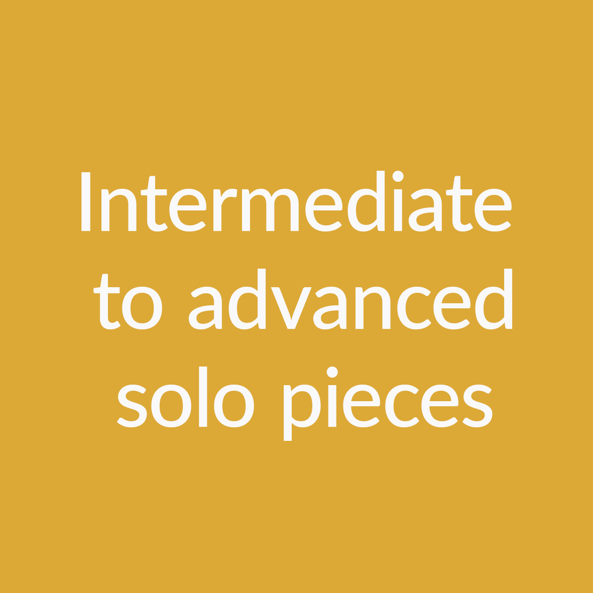 Level 3: Moderate to fairly difficult pieces