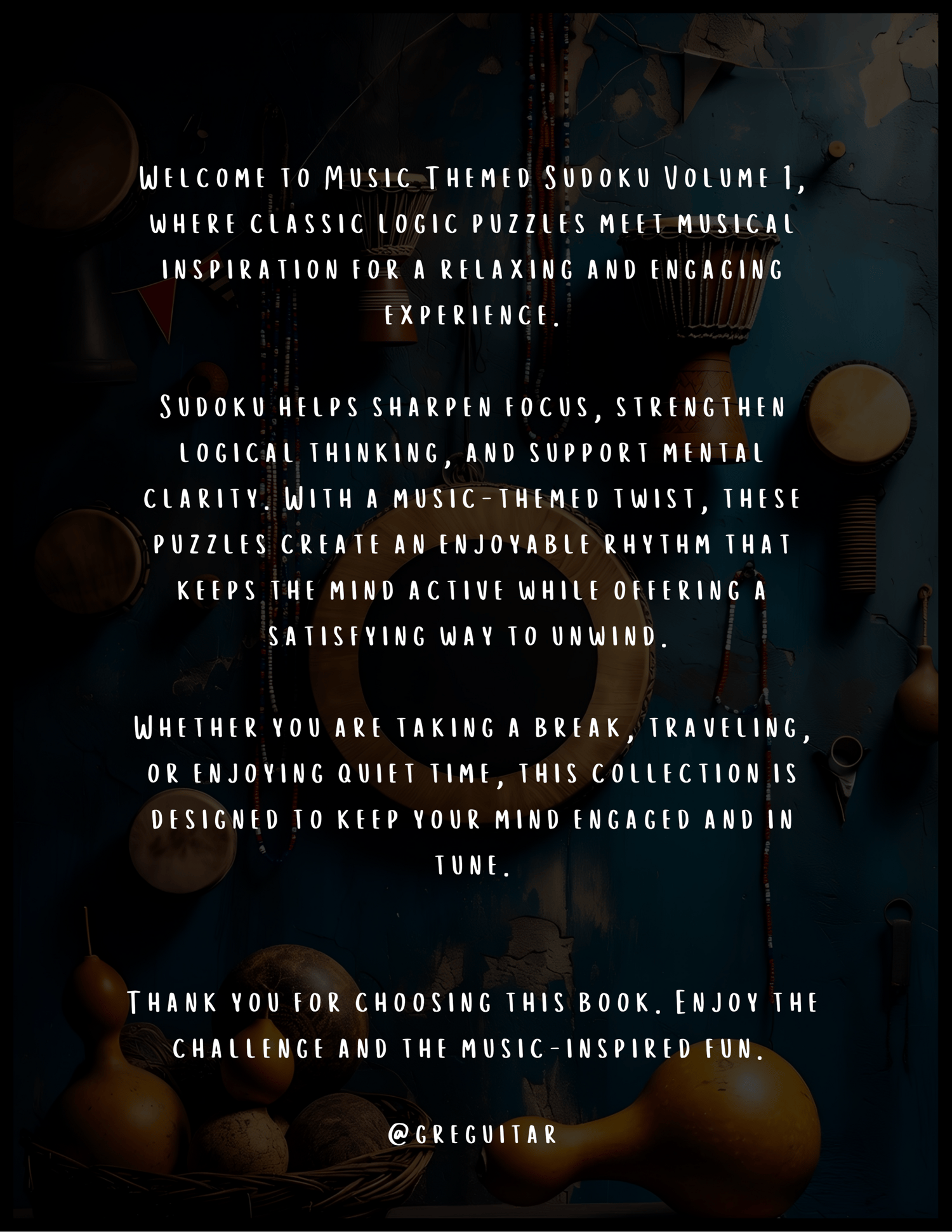 Music Themed Sudoku – Volume 1 includes **36 pages of music-inspired Sudoku puzzles** designed for adults and puzzle fans. This digital puzzle book is perfect for printing or digital solving and provides relaxing, engaging brain training anytime. Instant download.