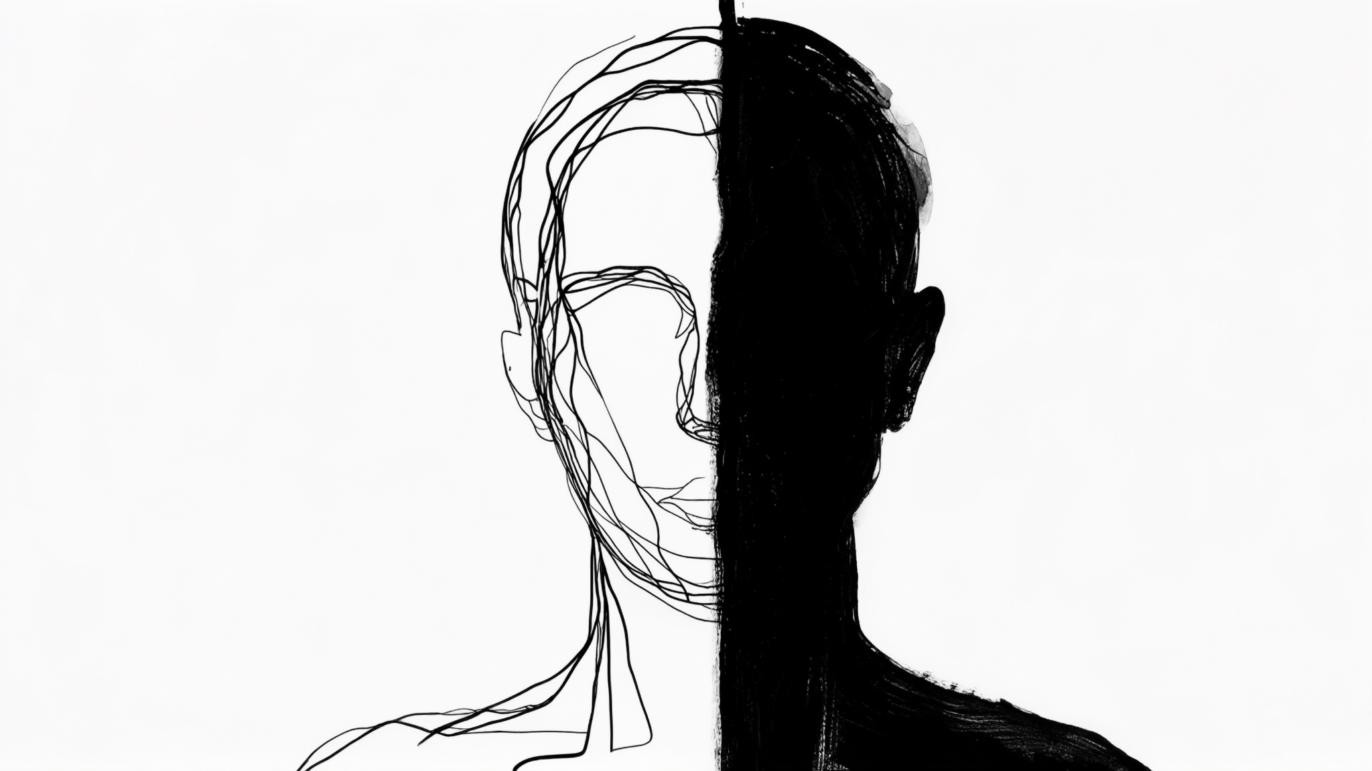 🎨 Split Souls – Symbolic Faces Adult Coloring Book - Payhip