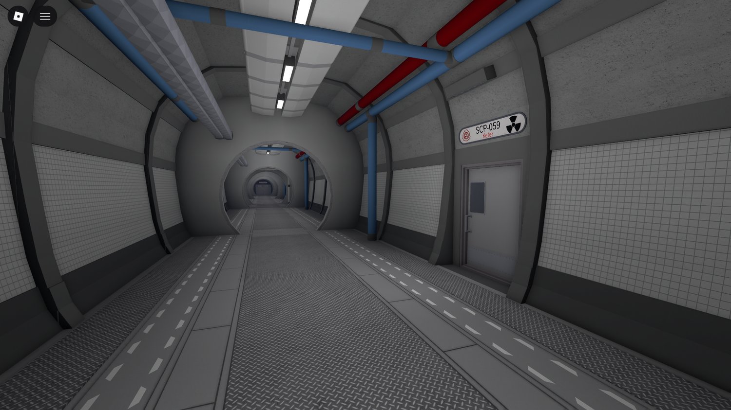 Roblox SCP foundation map with main containment facility