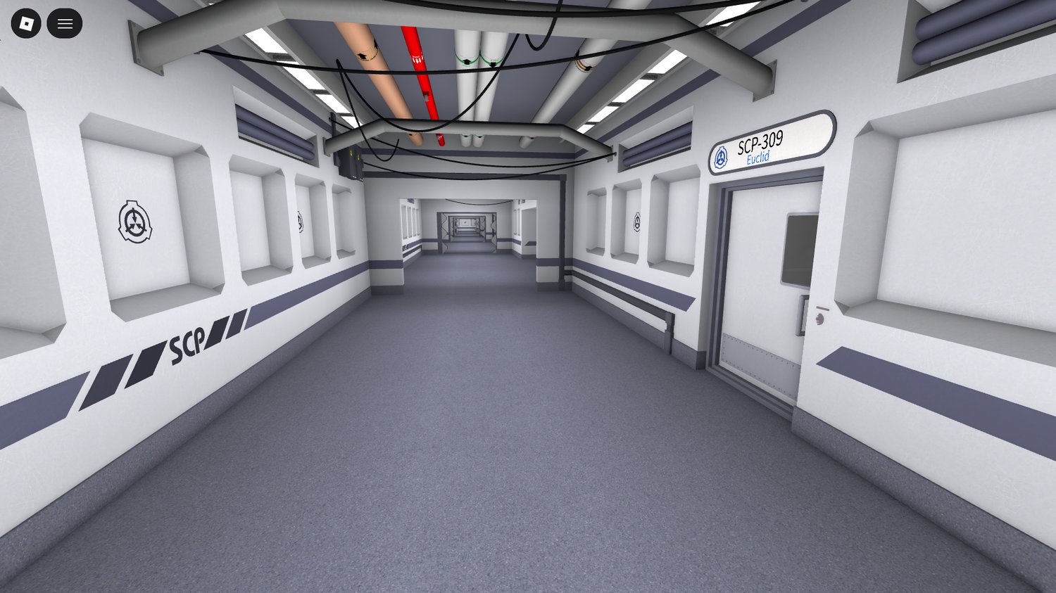Roblox SCPF Area 39 unfinished SCP facility map