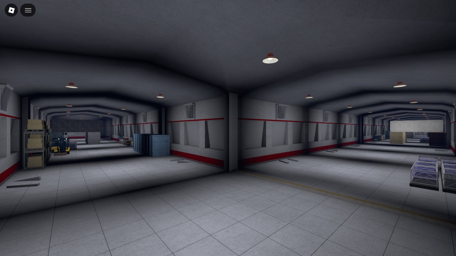 Reactor sector inside Roblox SCPF Area 39