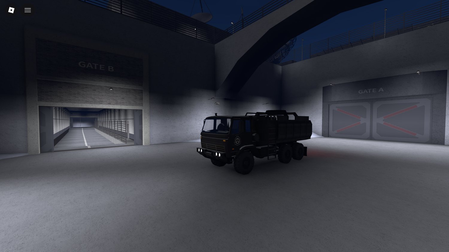 Massive Roblox SCP facility with helipads