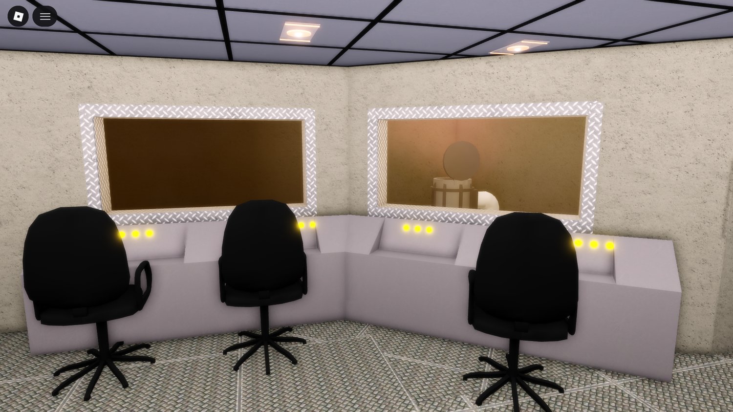Roblox SCP base with military and medical team setup