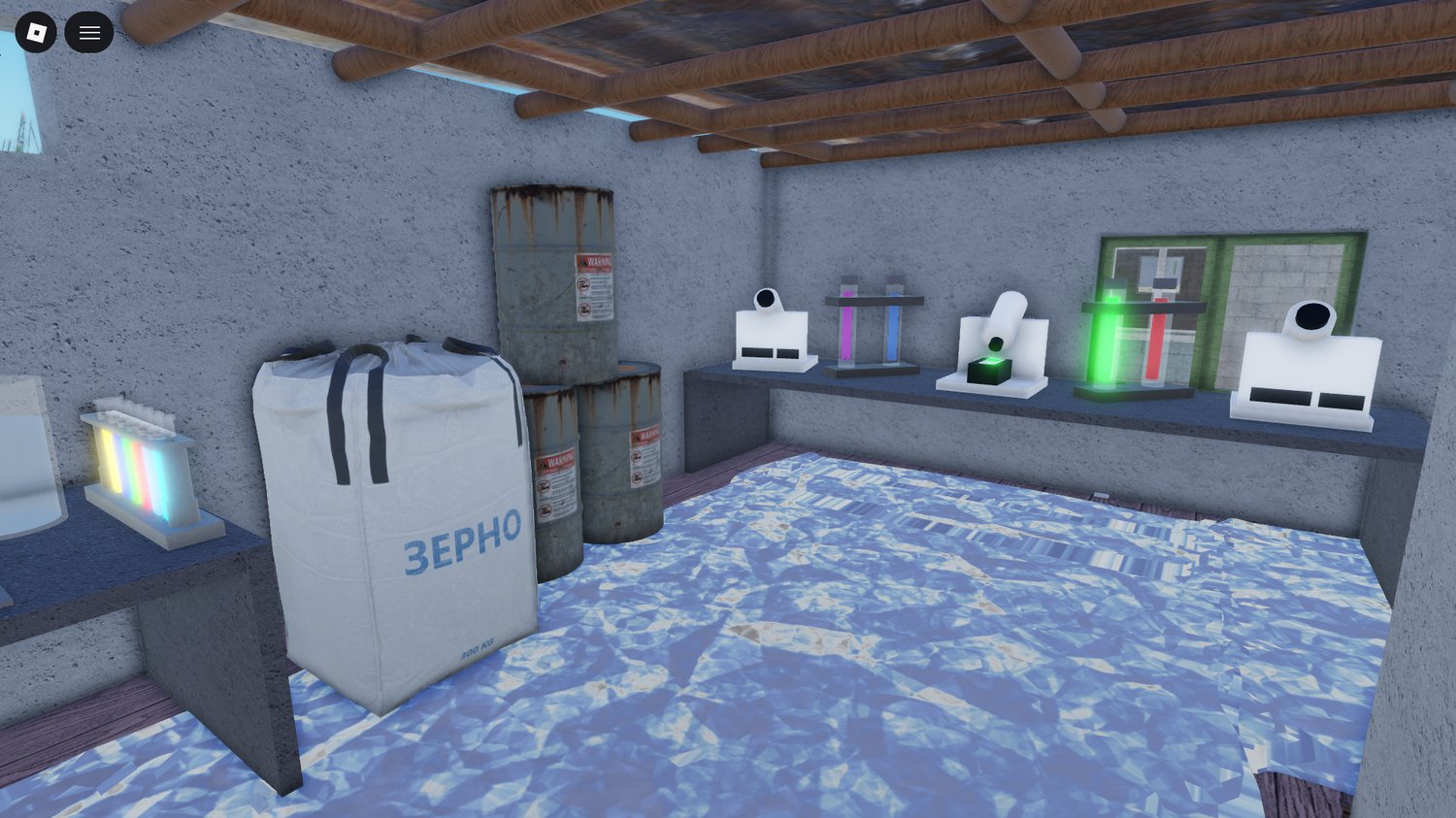 Hidden alleys for mafia roleplay in Roblox village