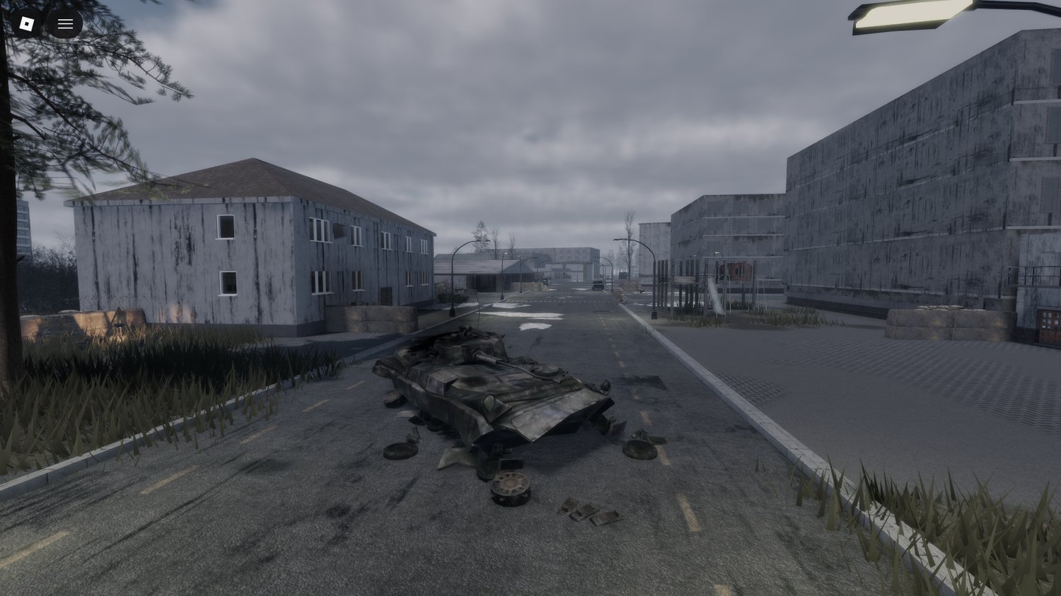 Village areas for tactical roleplay in Roblox map