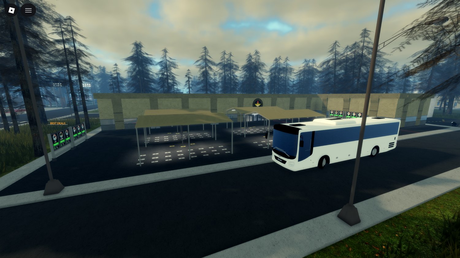 Massive playable area for air force or army roleplay in Roblox
