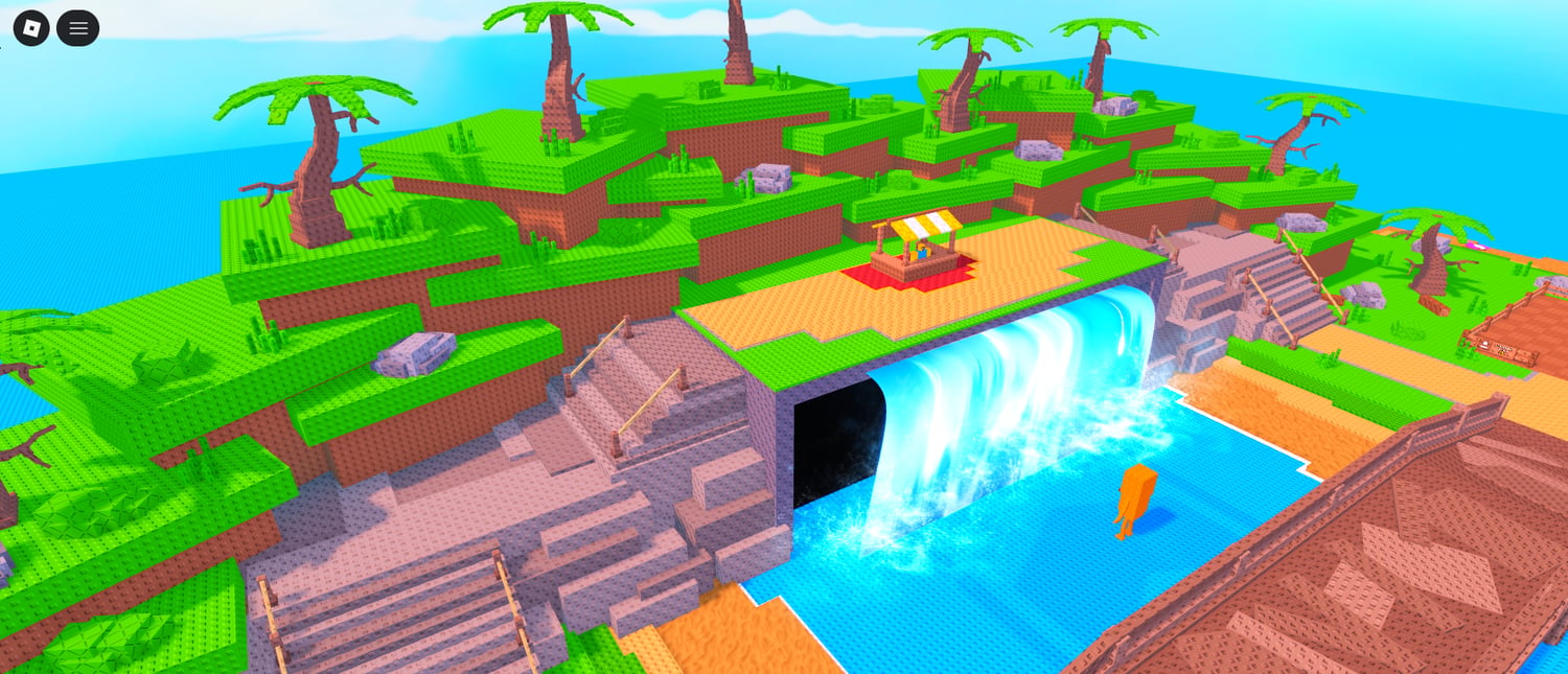Fully scripted action simulator game on Roblox
