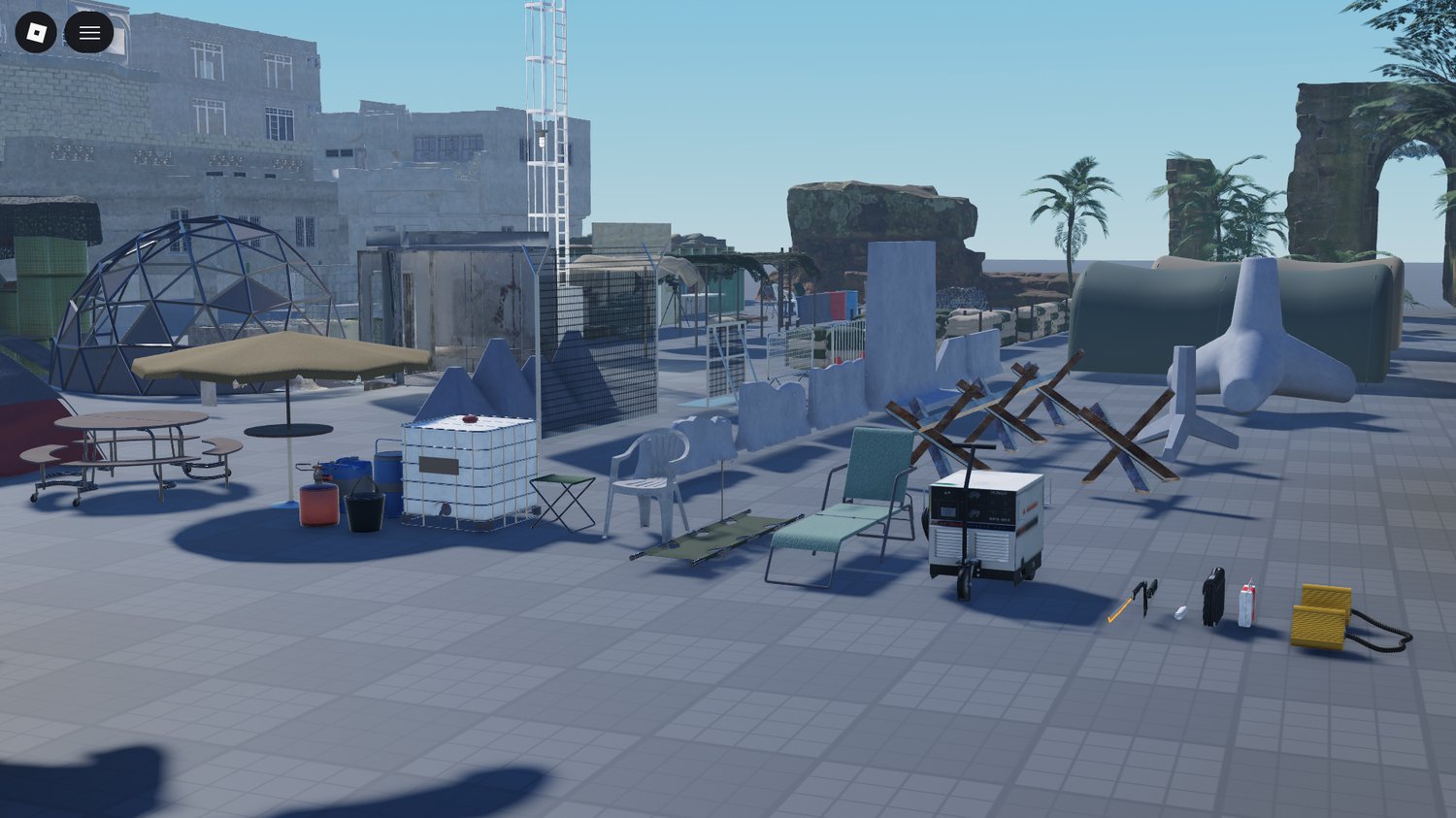 PBR-optimized models for urban and natural environments