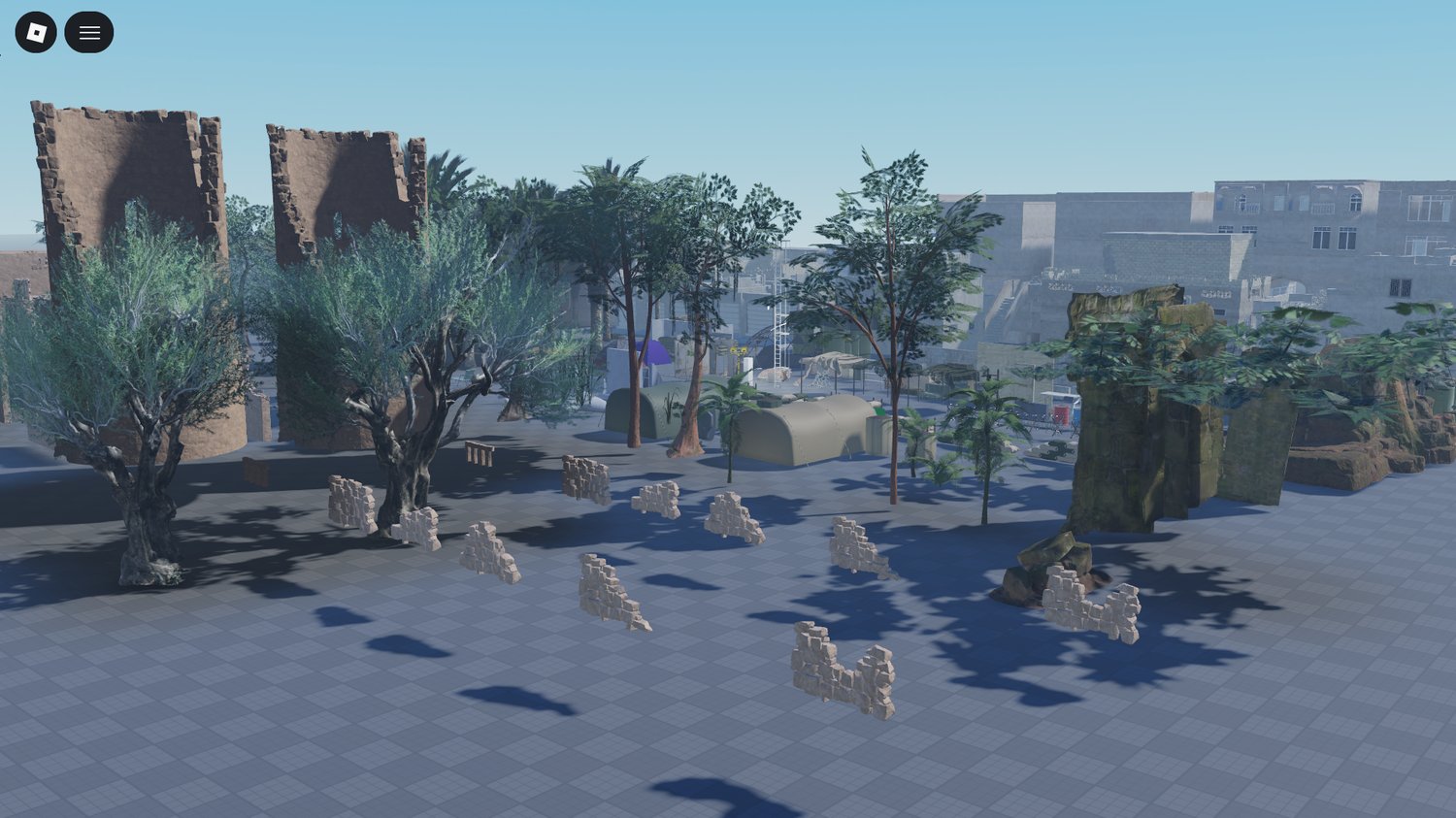 Detailed structures and terrains for immersive Roblox worlds