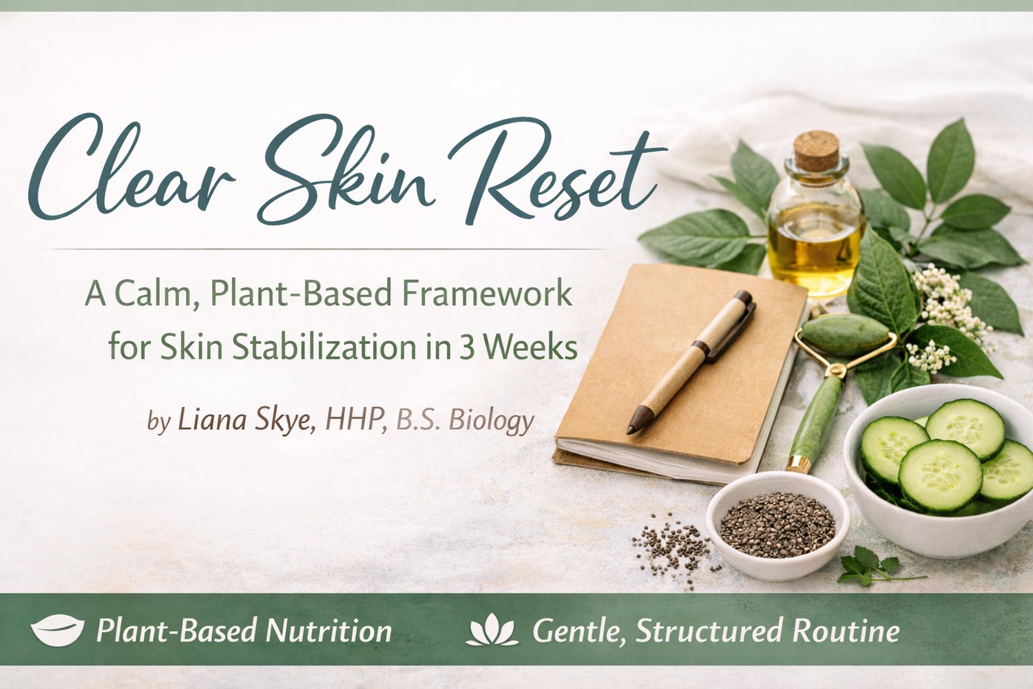 Clear Skin Reset evidence informed adult acne framework ebook