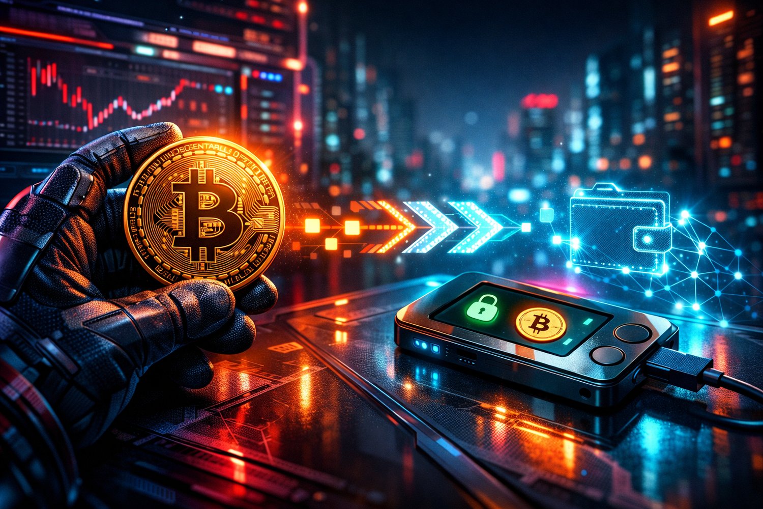 Introduction: Why Moving Bitcoin Off an Exchange Matters  When your Bitcoin sits on an exchange, you don’t fully control it.  Exchanges can:  Freeze withdrawals  Be hacked  Go offline  Change rules without notice  Moving Bitcoin to your own wallet removes